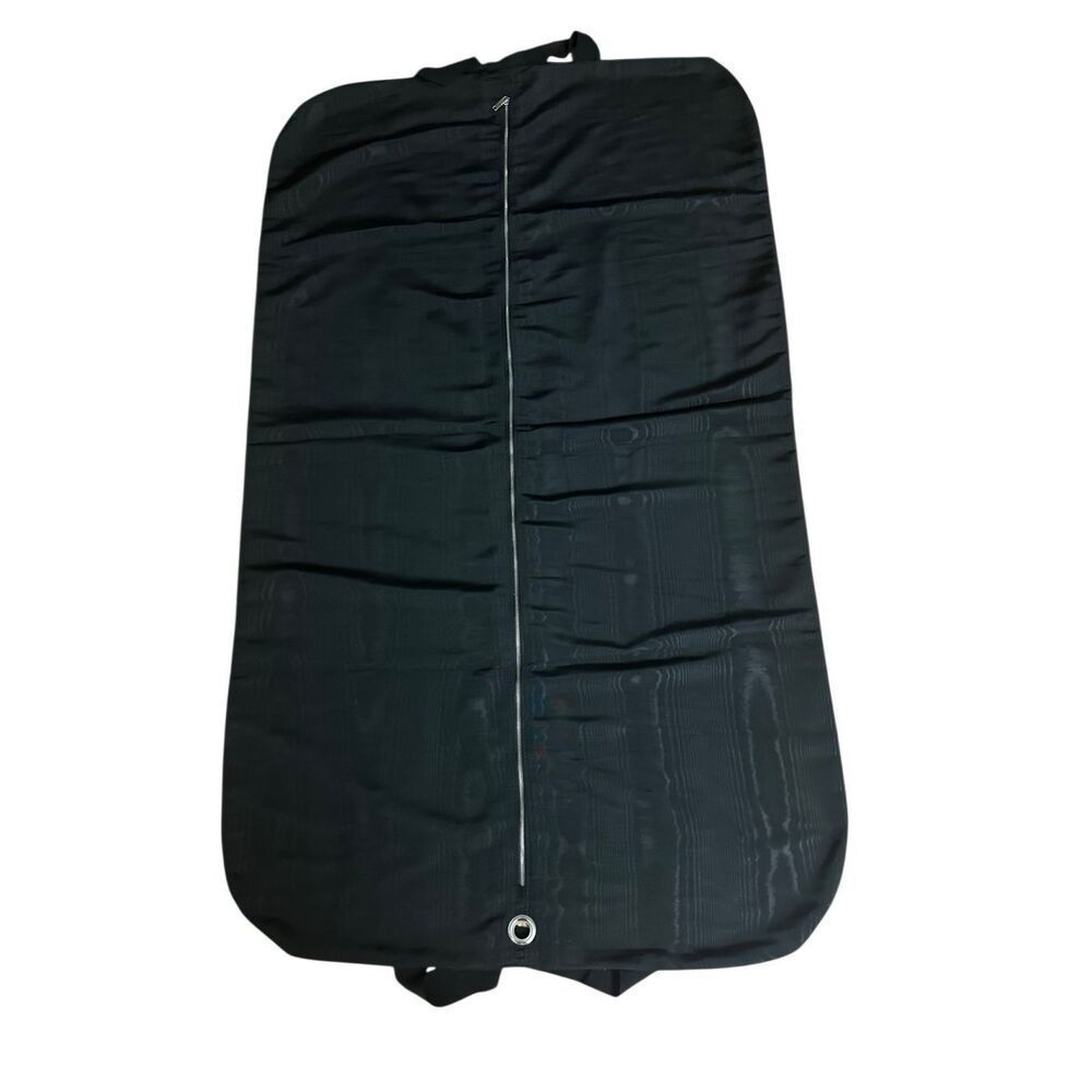 Authentic Celine Paris foldable garment bag grosgrain Black Size 45 x 26 “ - Picture 2 of 5